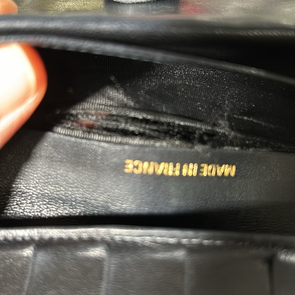 SOLD CHANEL CC Logo Caviar Skin Long Bifold Wallet/5AA0003 - Picture 9 of 13